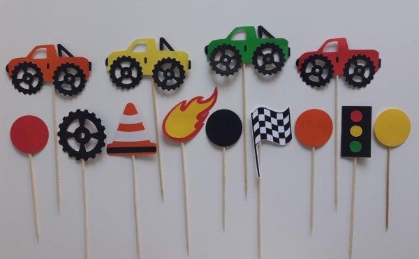 Producto - Toppers de Blaze y los Monster Machines