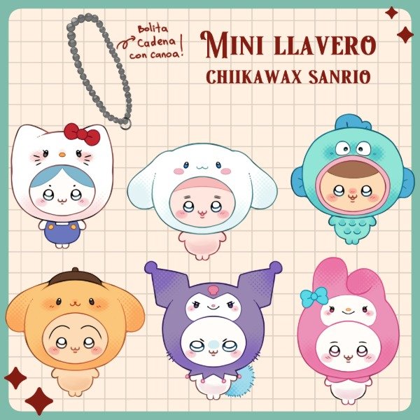 Producto - Minis - Chiikawa x Sanrio