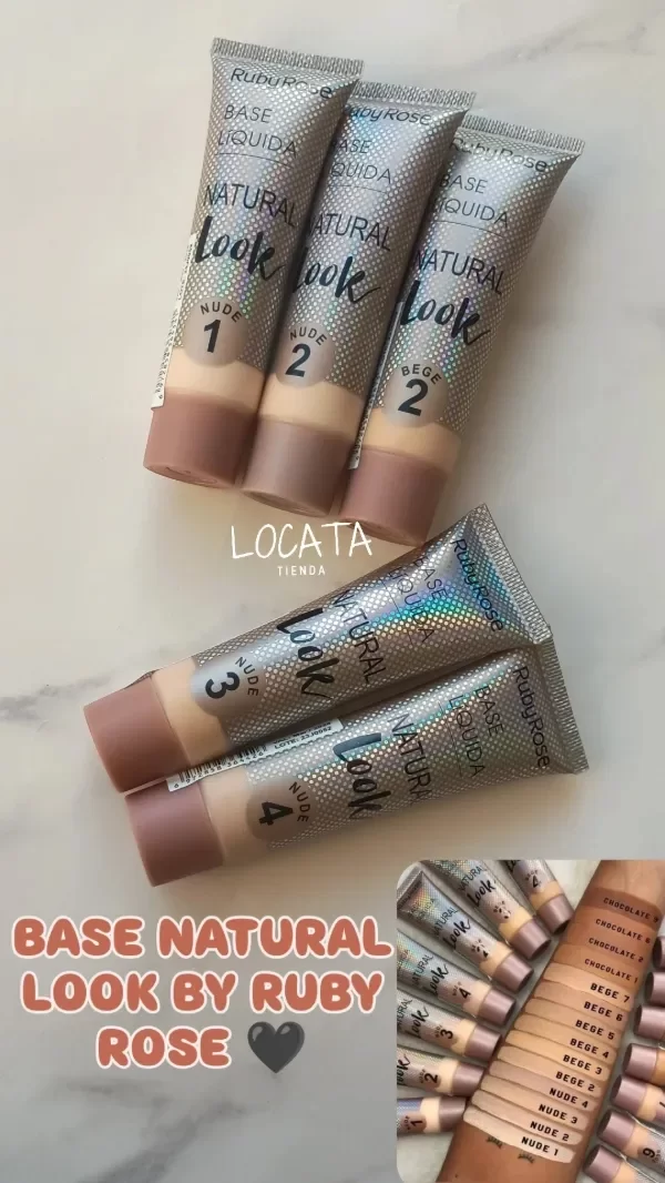 Producto - BASE NATURAL LOOK BY RUBY ROSE