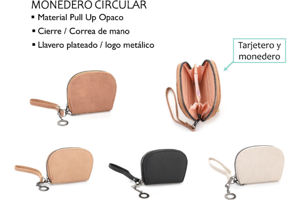 Producto - MONEDERO CIRCULAR LA CHAPELLE 6603