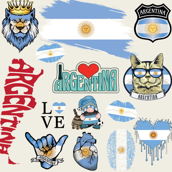 Producto - Mega Pack de Argentina . Imágenes PNG - PA01