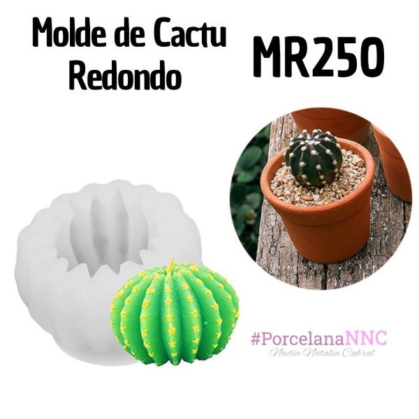 Producto - Molde de Cactu Redondo MR250