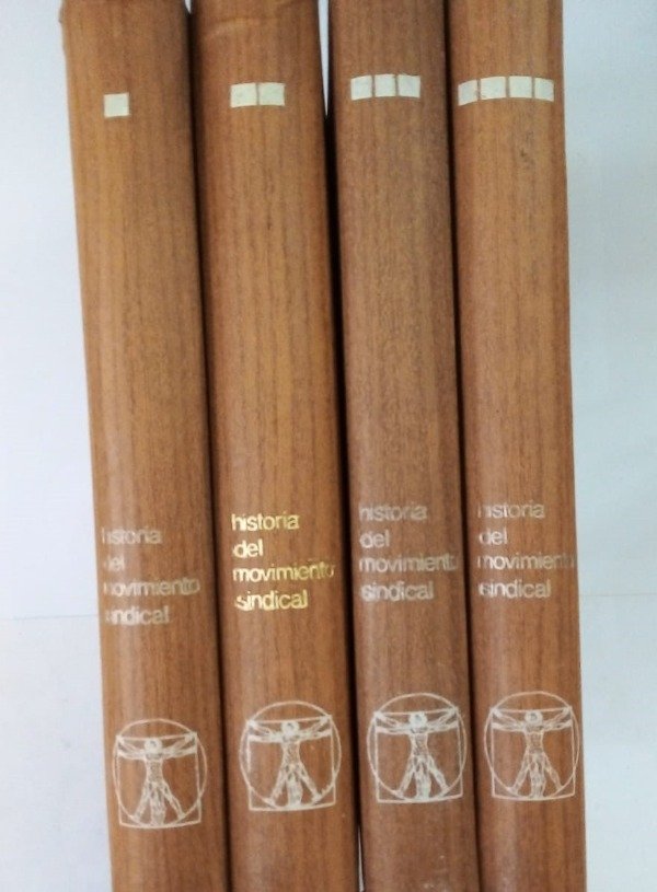 Producto - Historia del movimiento sindical - Rubens Iscaro - Ciencias del Hombre 1973 4 v
