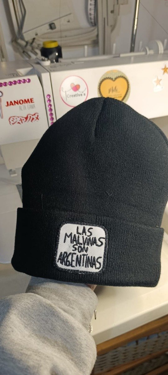 Producto - MATRIZ DE BORDADO LAS MALVINAS SON ARGENTINAS PARCHE 3 TAMAÑOS - 1
