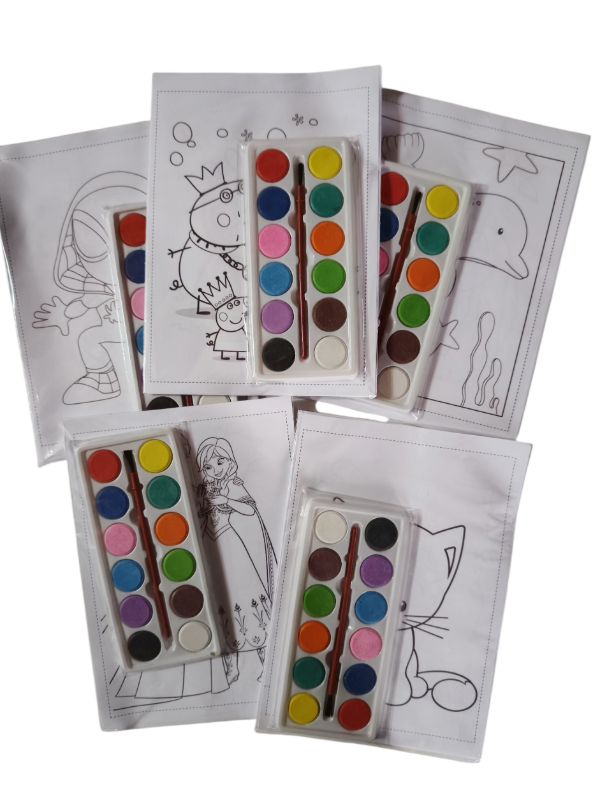 Producto - 10 dibujos con acuarela
