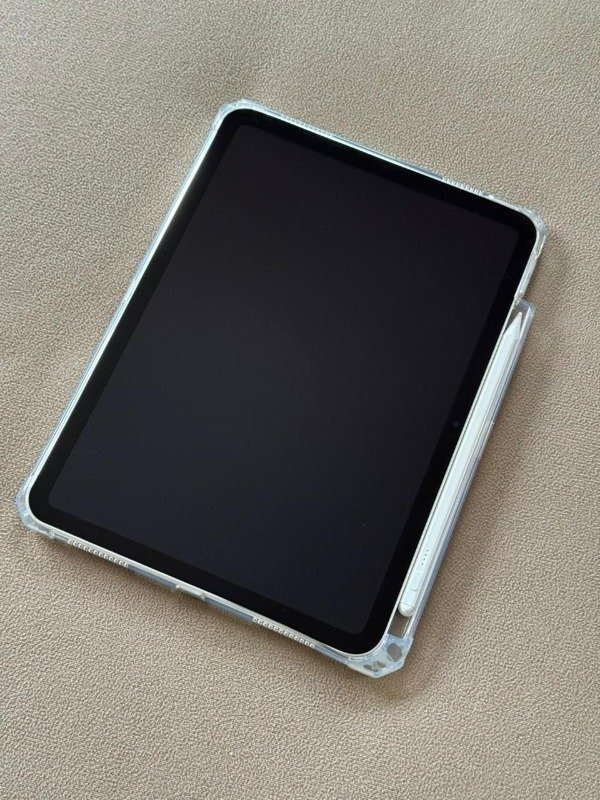 Producto - Funda IPAD TRANSPARENTE (con soporte y apoya lápiz) - iPad 7/8/9 10.2'' - 2