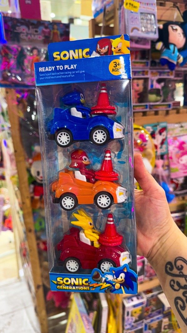 Producto - SONIC CON AUTO X 3