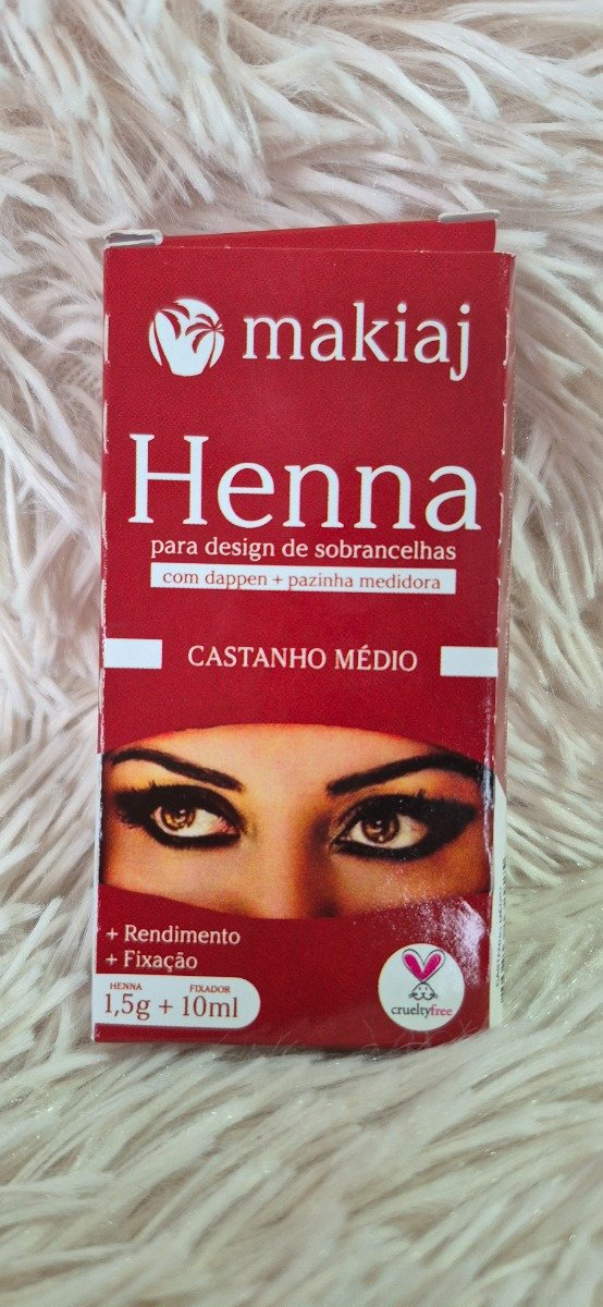 Producto - Henna makiaj castaño medio