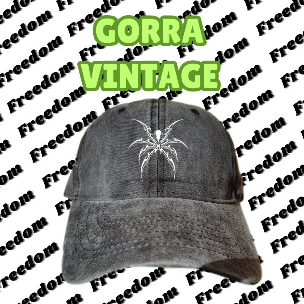 Producto - gorra araña tattoo