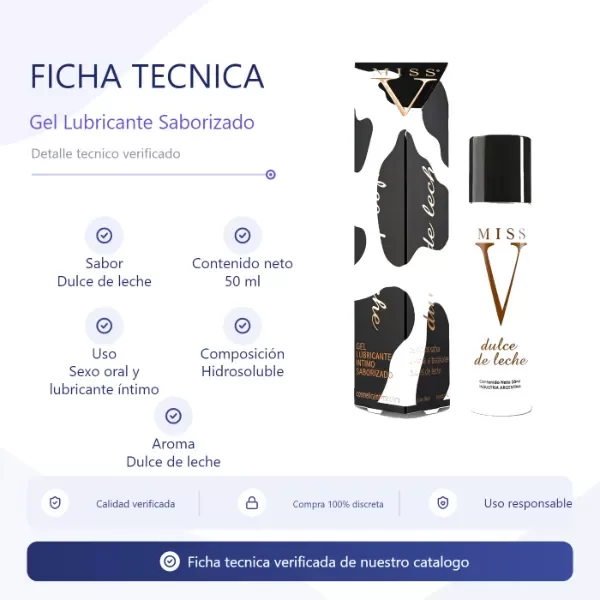 Producto - Miss V Dulce de leche - 2