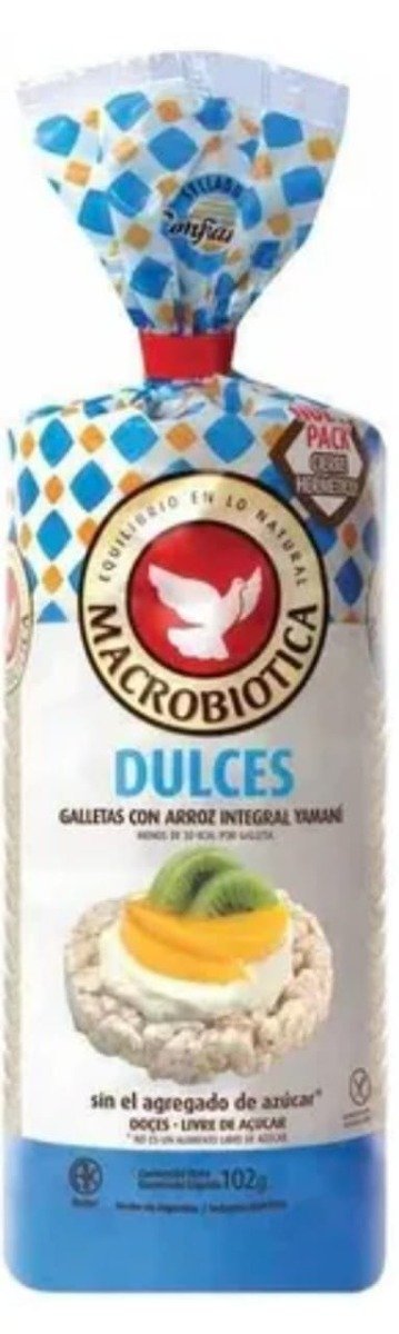 Producto - GALLETITAS DE ARROZ DULCES MACROBIOTICAS