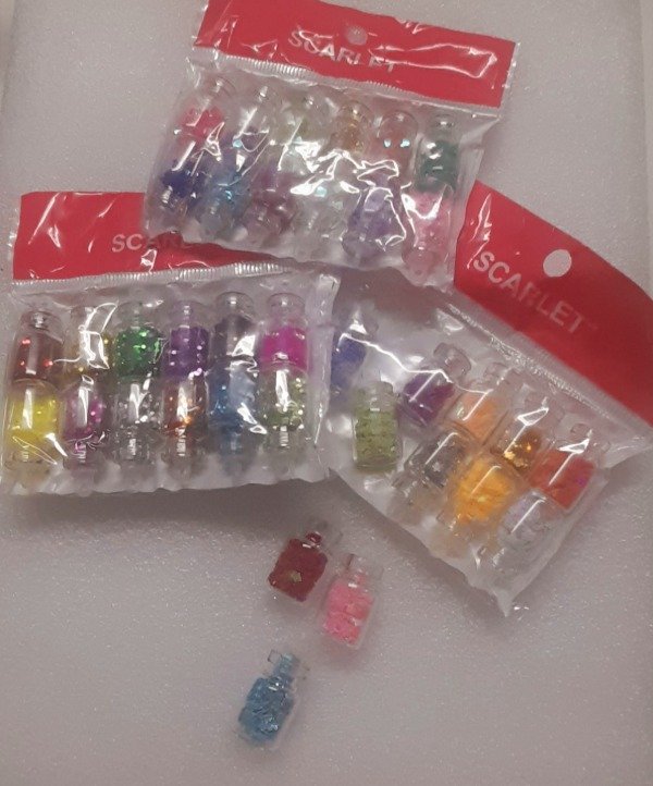 Producto - Brillitos para uñas en botellita ZHR 11/25