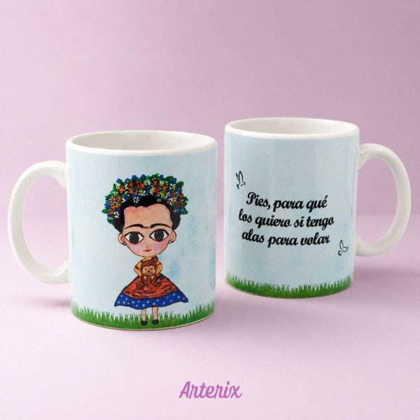 Producto - Taza de cerámica Frida