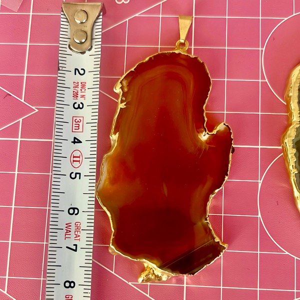Producto - Dije ágata caramelo