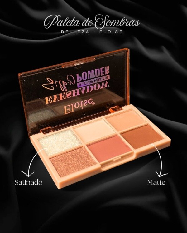 Producto - Paleta de sombras x6 tonos Eloise