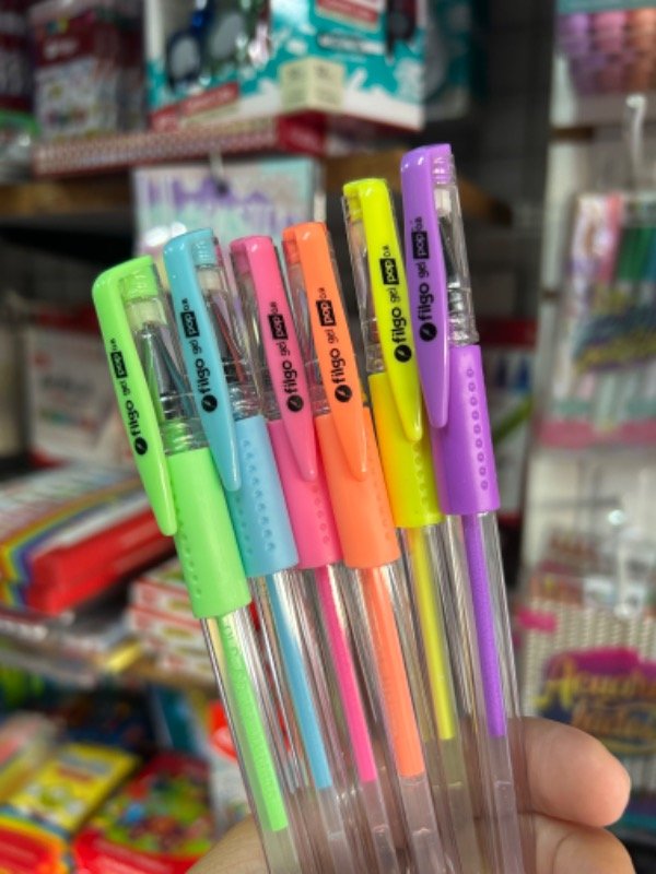 Producto - Lapiceras Filgo Gel Pop Pastel x 6