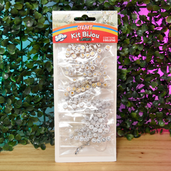 Producto - SET BIJOU LETTERS 9 BOLSITAS 99700