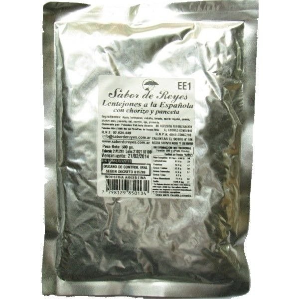Producto - LENTEJONES A LA ESPAÑOLA SABOR DE REYES