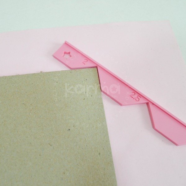 Producto - Regla Estrella 2 en 1 Corta Esquinas + Corta Bordes - 3