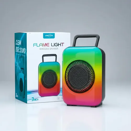 Producto - Parlante 3 pulgadas con luces incluye Bluetooth-FM-MP3 (-1337)