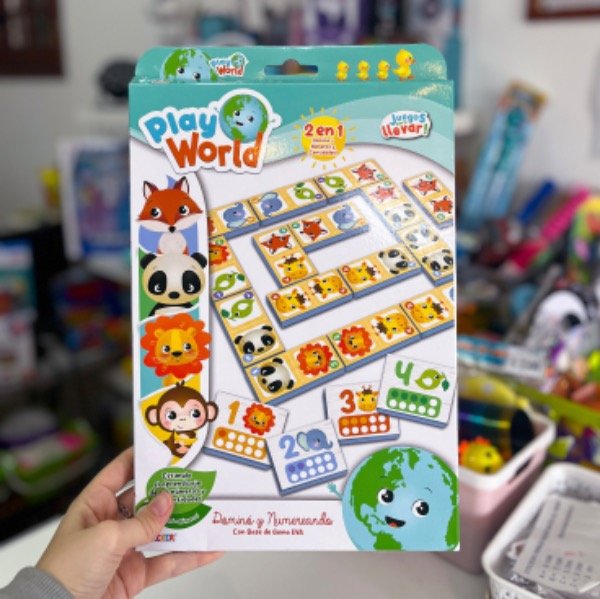 Producto - Dominó y Numereando Play World 5994