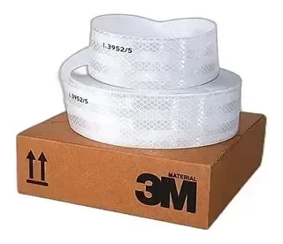 Producto - CINTA REFLECTIVA BLANCA X METRO