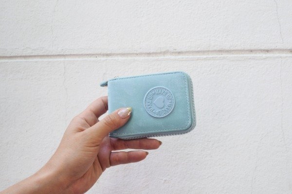 Producto - Tarjetero Mini Celeste