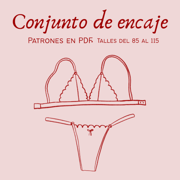 Producto - Promo! Moldes PDF - Bralette y less regulable