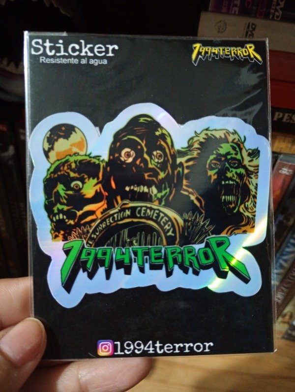 Producto - Sticker holografico Zombies The Return of living dead