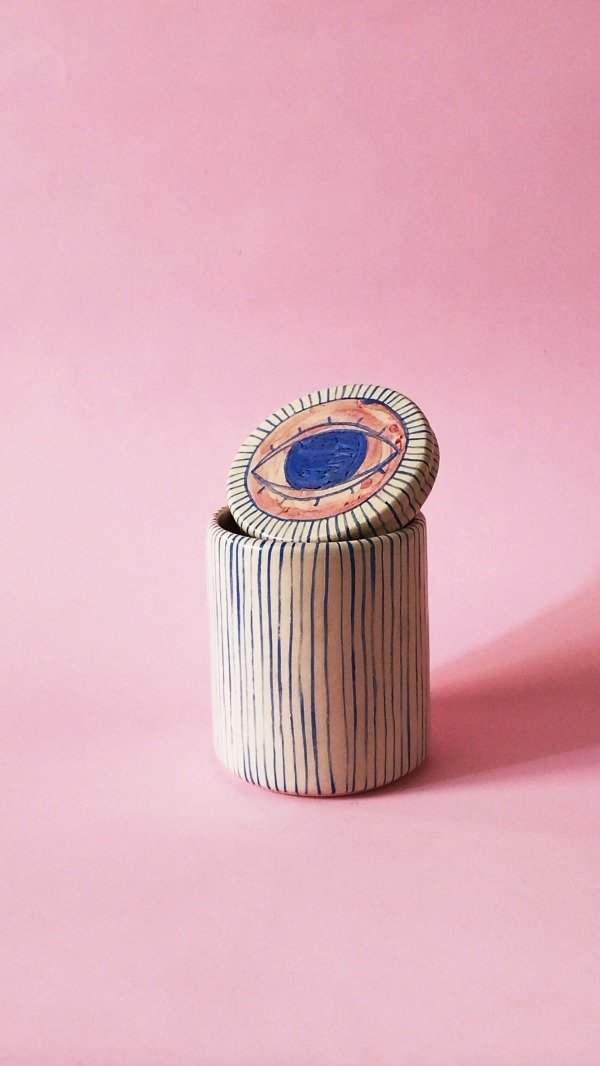 Producto - Frasquito Ojo Rayas