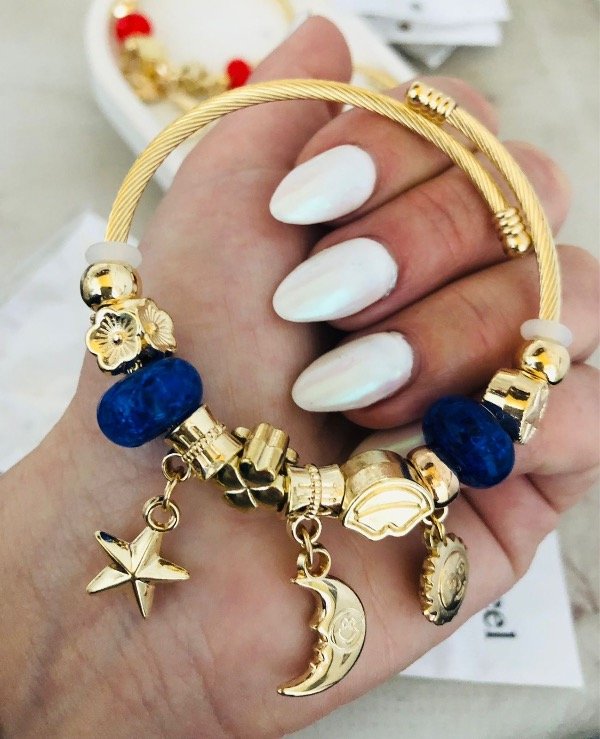 Producto - Pandorita Golden Azul noche Acero