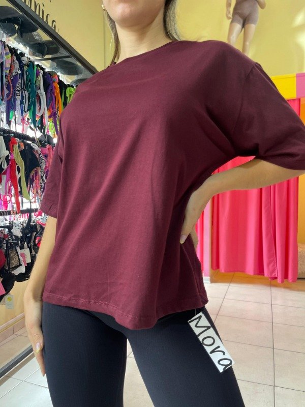 Producto - Remeron basico color bordo-chocolate