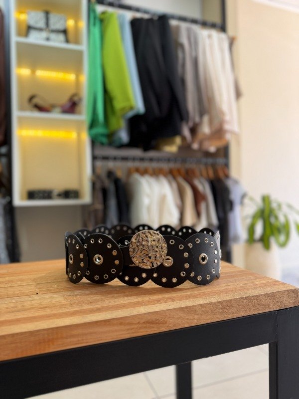 Producto - Cinto negro ancho