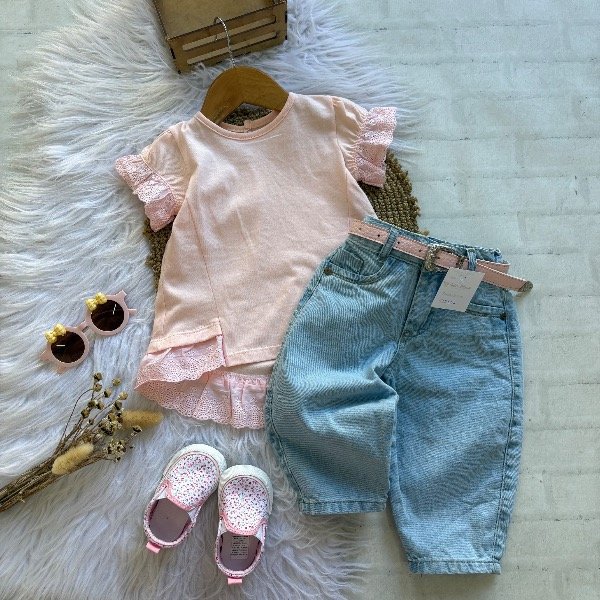 Producto - Blusa Ramona en color ROSA talles hasta 4 años - 1
