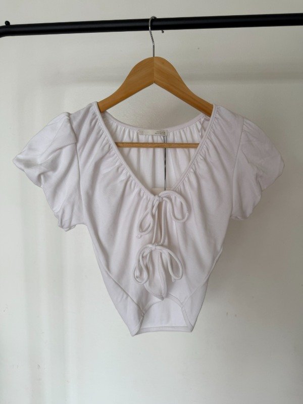 Producto - Top crop nudos Zara - 1