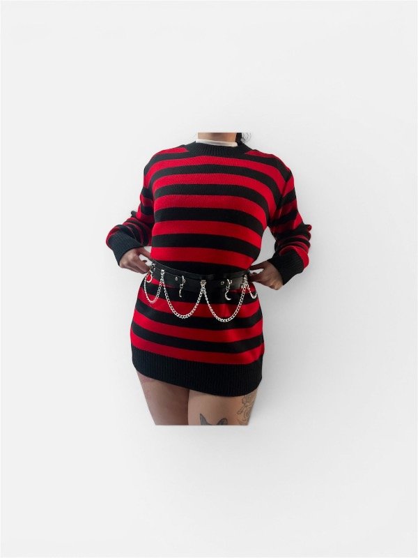 Producto - Sweater rojo y negro