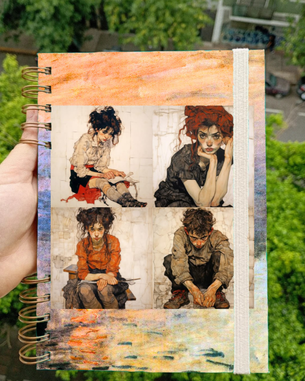 Producto - Cuaderno Egon Schiele Collage