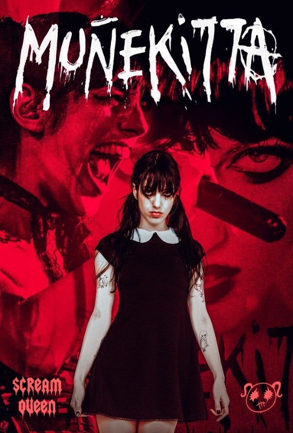 Producto - Póster Muñeki77a Scream Queen (viene firmado)