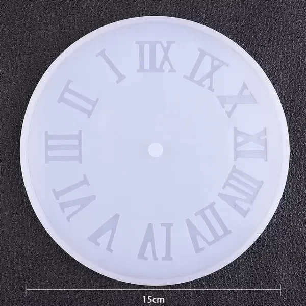 Producto - Oferta molde reloj GRANDE 15cm números romanos - 1