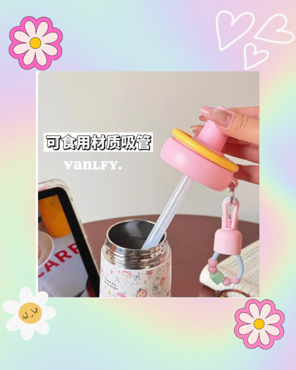 Producto - Botella Térmica Gatitos Kawaii - 3
