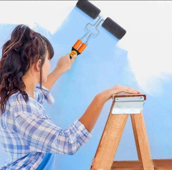 Producto - HE1540 RODILLO PARA PINTAR DOBLE RECARGABLE CON ACCESORIOS