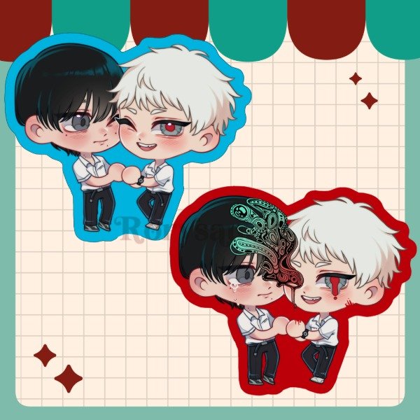 Producto - Sticker - Hikaru y Yoshiki