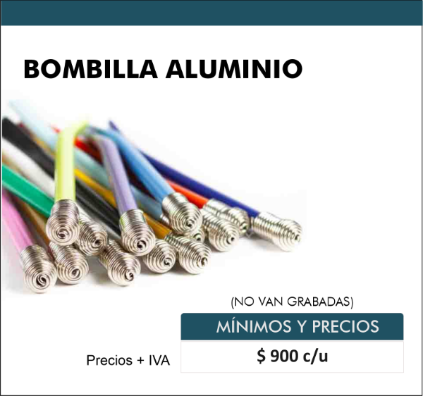 Producto - Bombilla aluminio