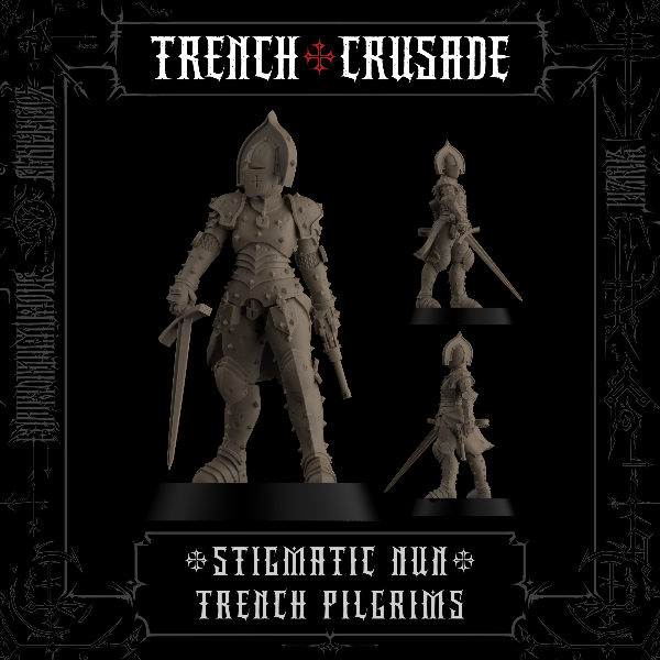 Producto - Stigmatic Nun con espada y pistola