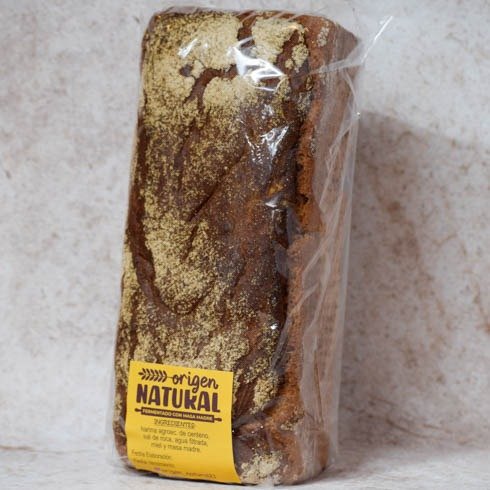 Producto - Pan de Centeno Integral de Masa Madre - Origen Natural
