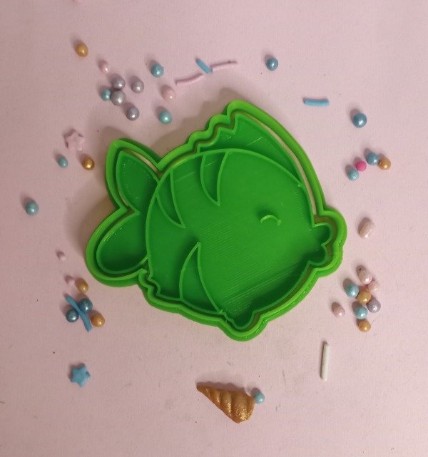 Producto - Cortante 3D con sello pescado