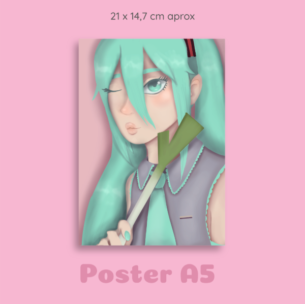 Producto - MIKU IDOL - Ilustración - 3
