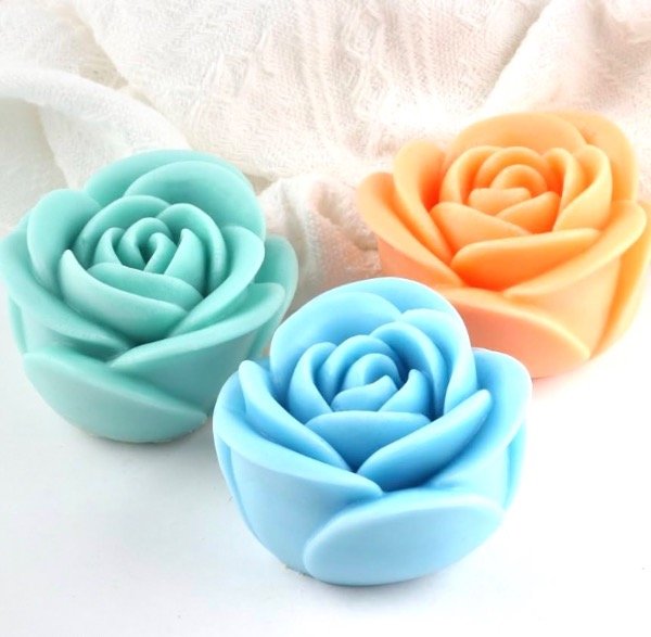 Producto - MOLDE SILICONA ROSA 3D - 0