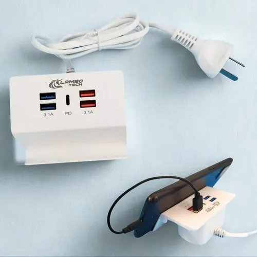 Producto - CG198 ALARGUE CARGADOR SOPORTE 5 ENTRADAS