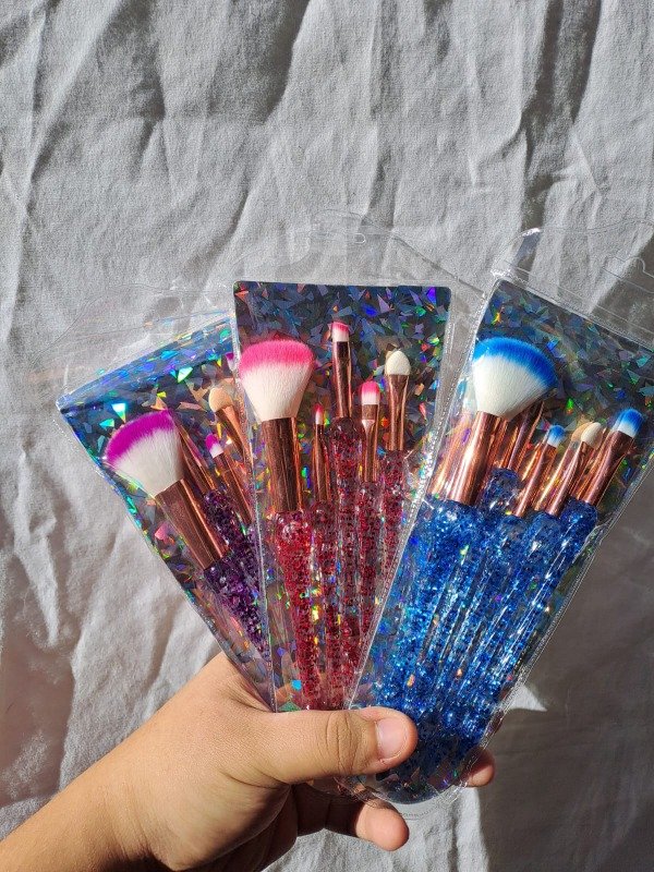 Producto - Brochas con glitter x5